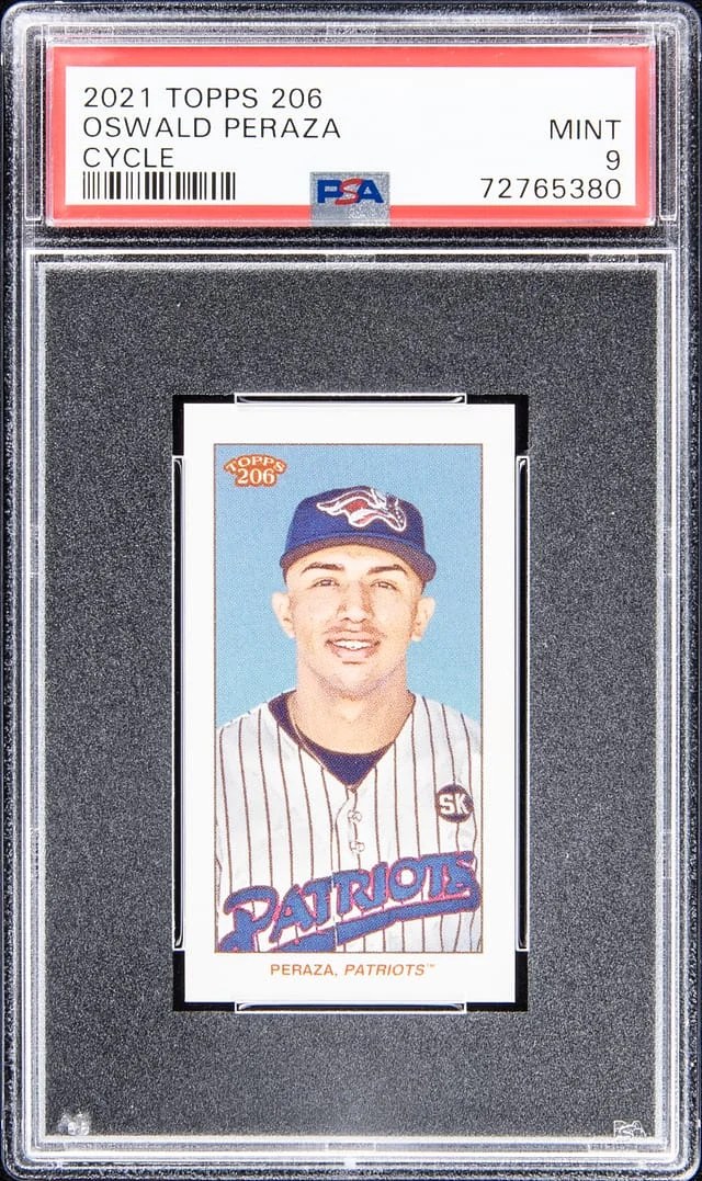2021 Topps Cycle Oswald Peraza #206 card image