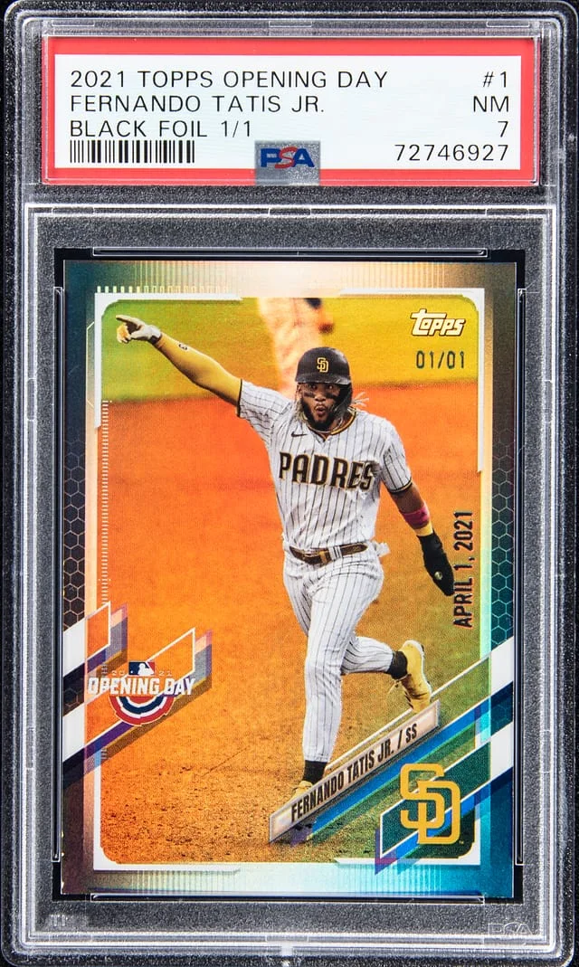 2021 Topps Fernando Tatis Jr. #1 card image