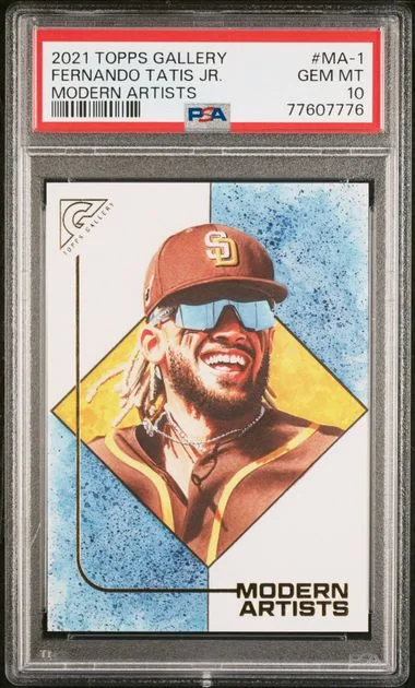 2021 Topps Fernando Tatis Jr. Gallery Modern Artists #MA-1 card image