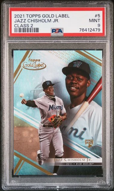 2021 Topps Gold Label Class 2 Jazz Chisholm Jr. #5 card image