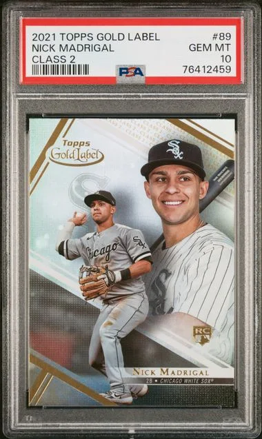 2021 Topps Gold Label Class 2 Nick Madrigal #89 card image