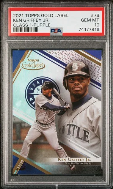 2021 Topps Gold Label Ken Griffey Jr. #78 card image