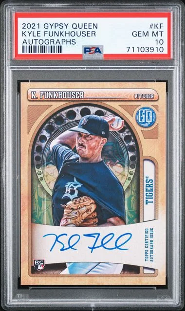 2021 Topps Gypsy Queen Kyle Funkhouser Autograph #KF card image