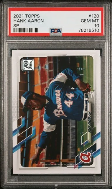 2021 Topps Hank Aaron #120 card image