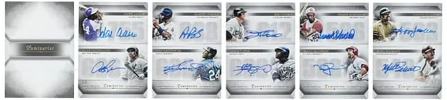 2021 Topps Hank Aaron/Alex Rodriguez/Albert Pujols/Ken Griffey Jr./Jim Thome/Sammy Sosa/Frank Robinson/Mark McGwire/Reggie Jackson/Mike Schmidt Multi-Signed Ultra Book Luminaries Home Run Kings #HRK-UB card image