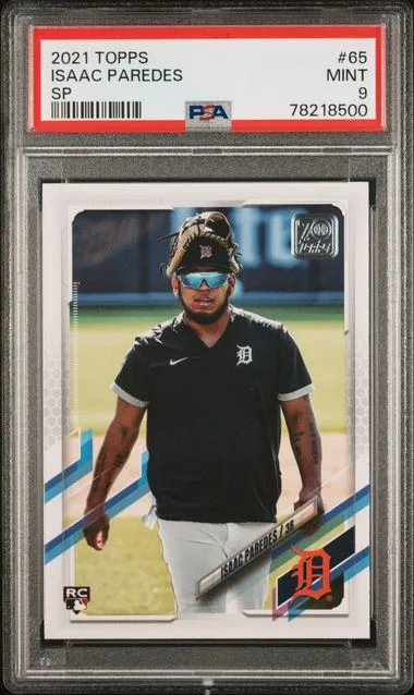 2021 Topps Isaac Paredes #65 card image