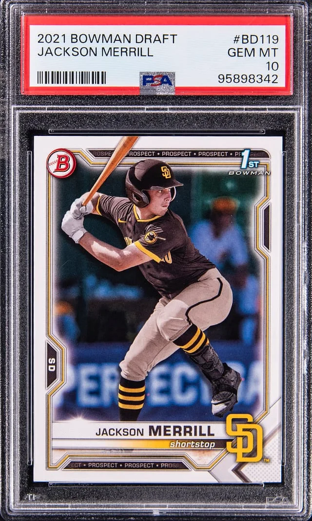 2021 Topps Jackson Merrill Bowman Draft #BD-119 card image