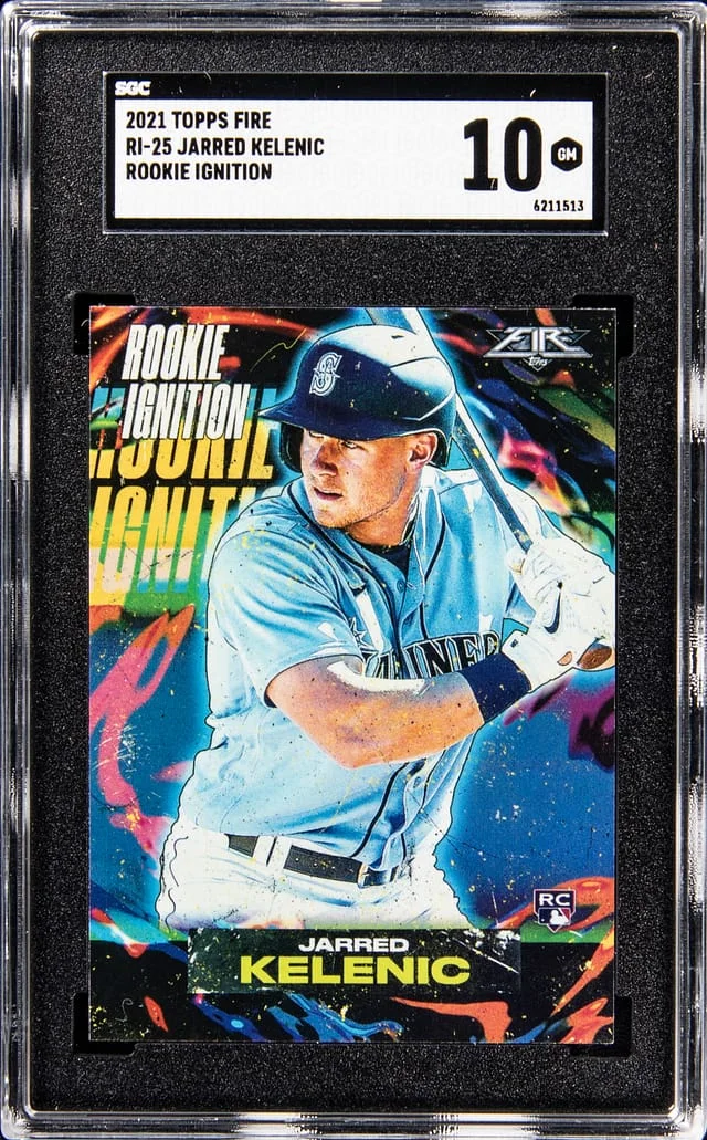 2021 Topps Jarred Kelenic Fire Ignition #RI-25 card image