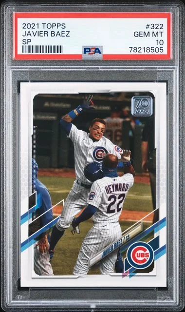 2021 Topps Javier Baez #322 card image