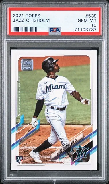 2021 Topps Jazz Chisholm #538 card image