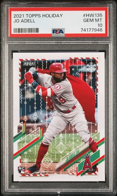 2021 Topps Jo Adell Holiday #HW135 card image