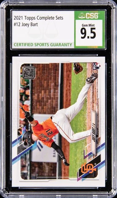 2021 Topps Joey Bart Complete Sets #12 card image