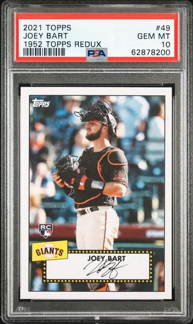 2021 Topps Joey Bart 1952 Topps Redux #49 card image
