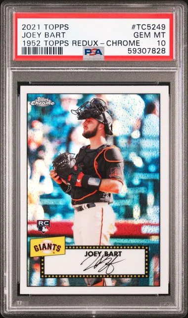 2021 Topps Joey Bart 1952 Topps Redux Chrome #TC52-49 card image