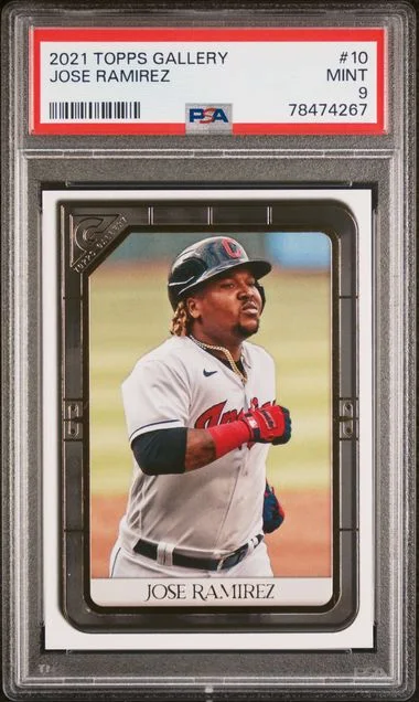 2021 Topps Jose Ramirez Gallery #10 card image