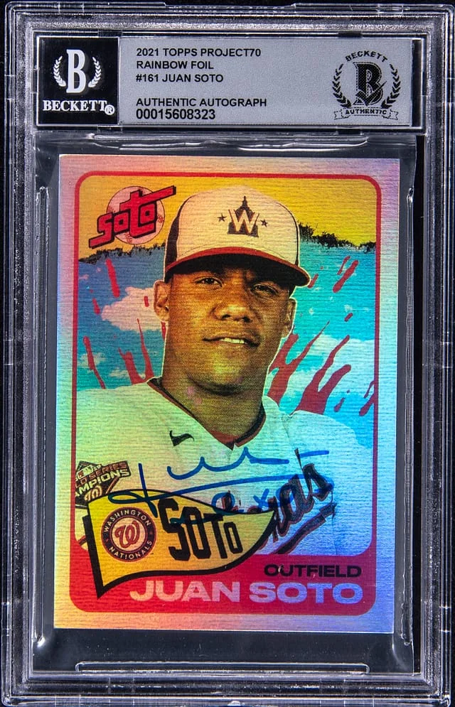 2021 Topps Juan Soto Project 70 #161 card image