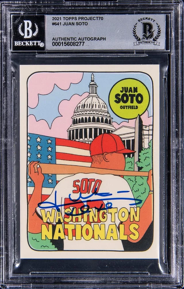 2021 Topps Juan Soto Project70 #641 card image