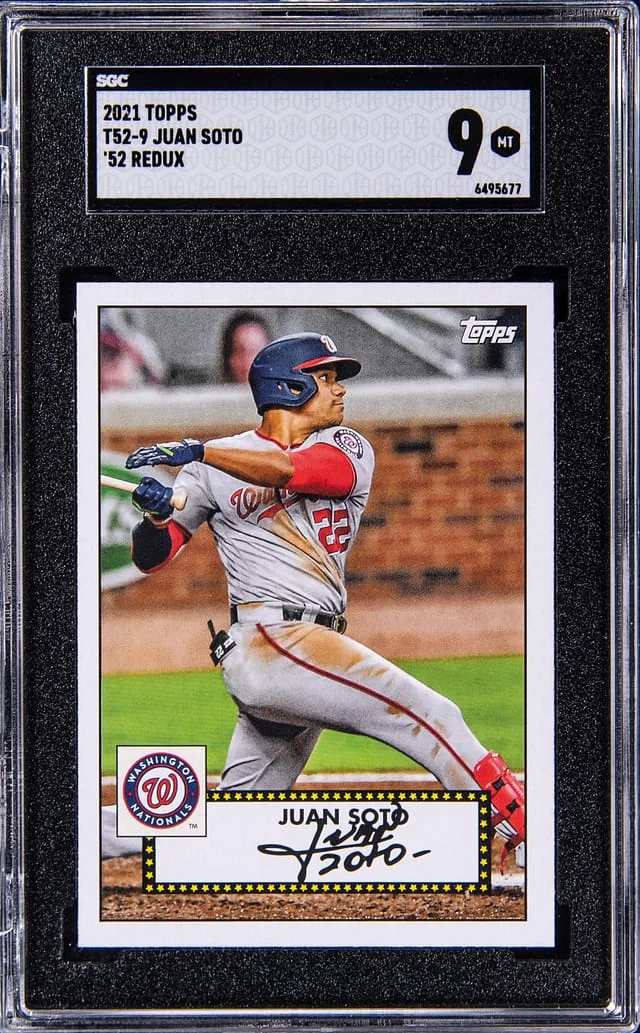 2021 Topps Juan Soto 1952 Redux #T52-9 card image
