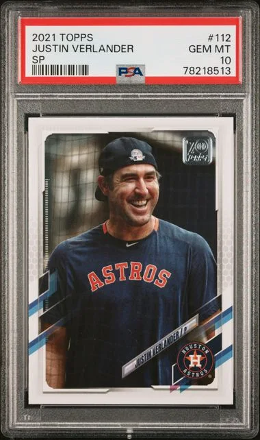 2021 Topps Justin Verlander #112 card image