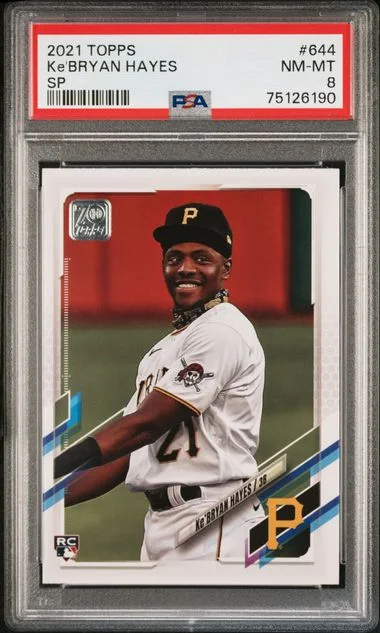 2021 Topps Ke'Bryan Hayes SP #644 card image