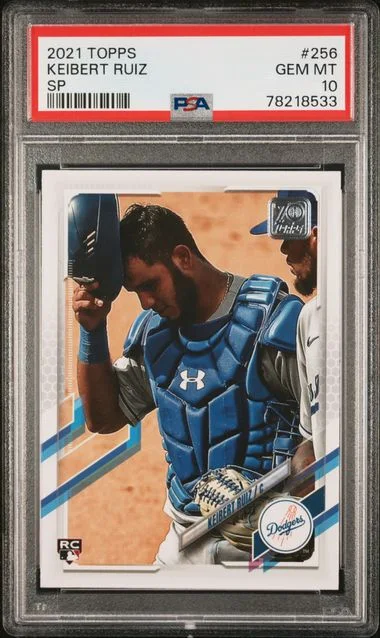 2021 Topps Keibert Ruiz #256 card image