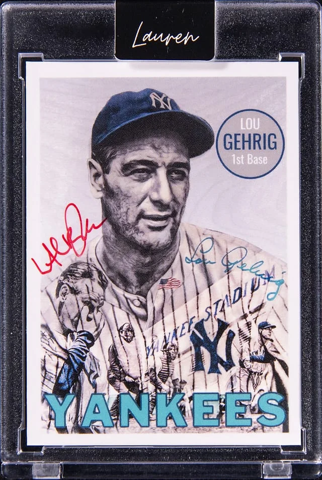 2021 Topps Lou Gehrig Project 70 Red Edition #70 card image