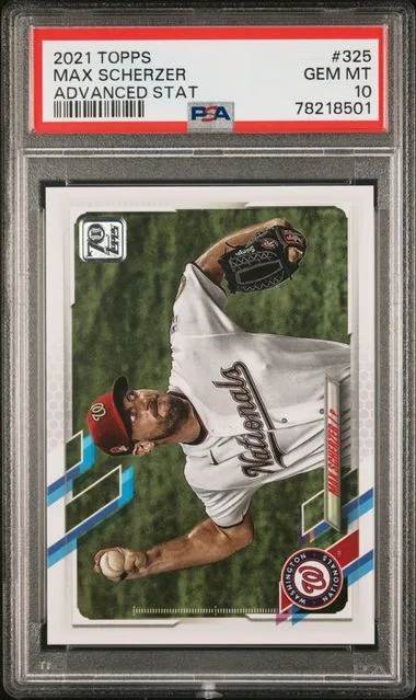 2021 Topps Max Scherzer #325 card image