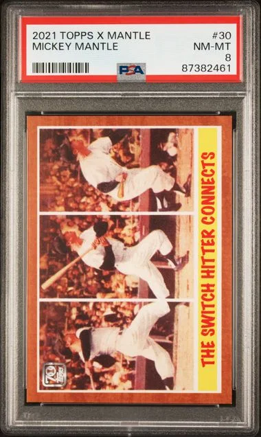 2021 Topps Mickey Mantle X Collection #30 card image