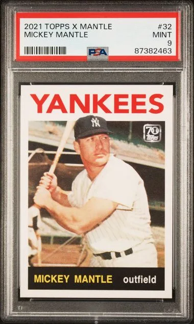 2021 Topps Mickey Mantle X Collection #32 card image