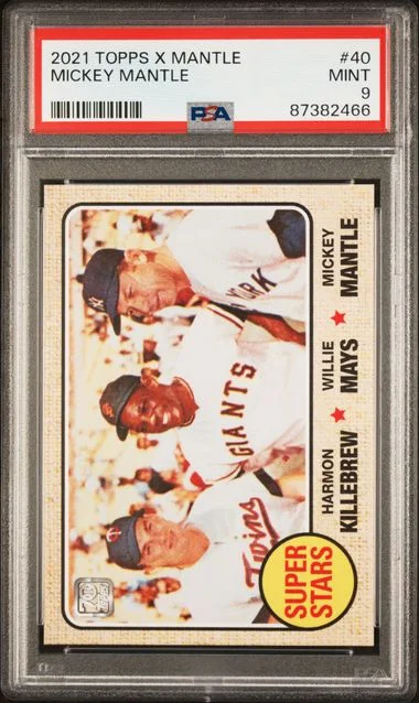 2021 Topps Mickey Mantle X Collection #40 card image