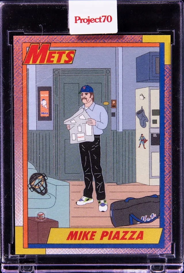 2021 Topps Mike Piazza - Topps Encased Project70 #197 card image