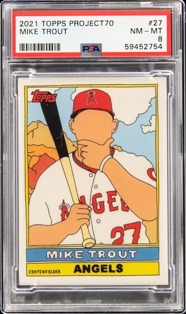 2021 Topps Mike Trout #27 card image