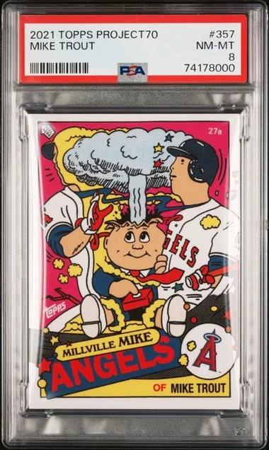 2021 Topps Mike Trout Project70 #357 card image