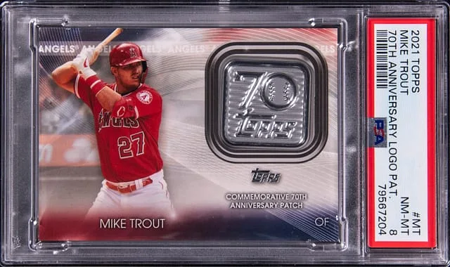 2021 Topps Mike Trout 70th Anniversary #70LP-MR card image