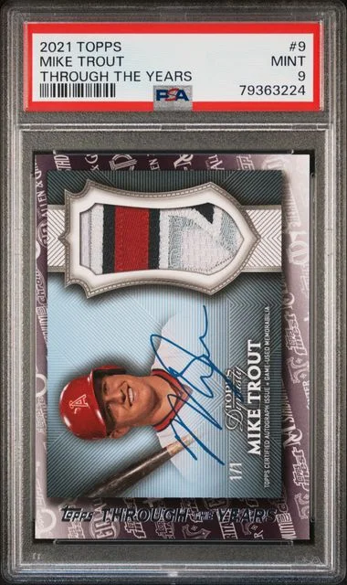 2021 Topps Mike Trout Through The Years #TTY-9 card image