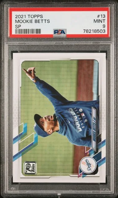 2021 Topps Mookie Betts SP #13 card image