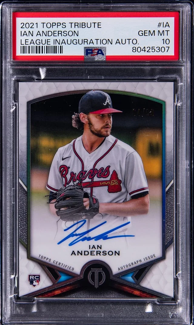 2021 Topps Museum Collection Ian Anderson #LIA-IA card image