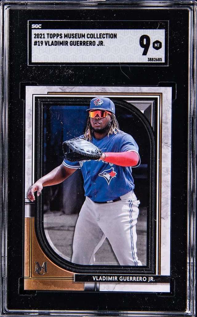 2021 Topps Museum Collection Vladimir Guerrero Jr. #19 card image