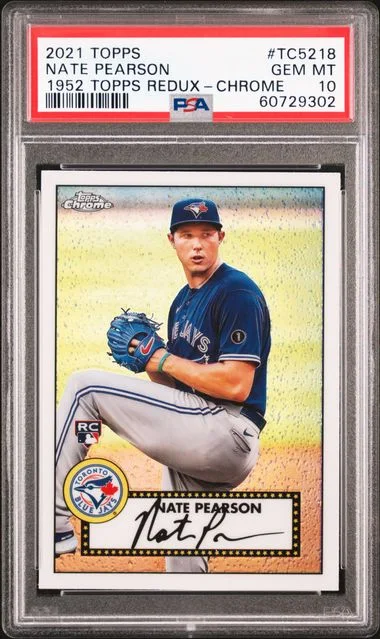 2021 Topps Nate Pearson 1952 Topps Redux Chrome #Tc5218 card image