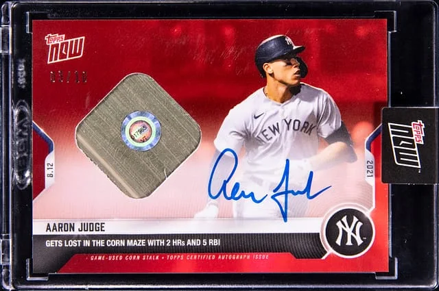 2021 Topps Now Aaron Judge #65I0 card image