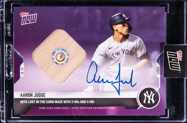 2021 Topps Now Aaron Judge #65IC card image