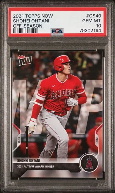 2021 Topps Now Shohei Ohtani Off-Season #Os40 card image