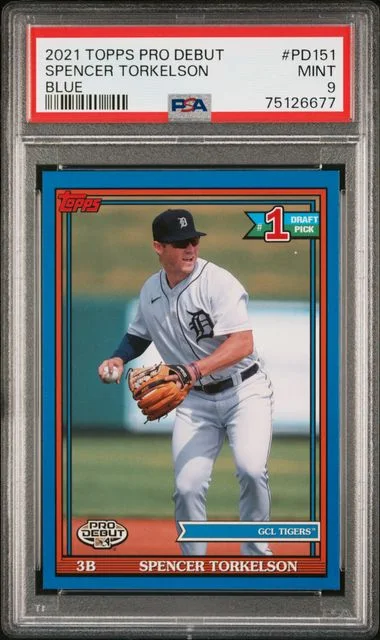 2021 Topps Pro Debut Spencer Torkelson Blue #PD-151 card image