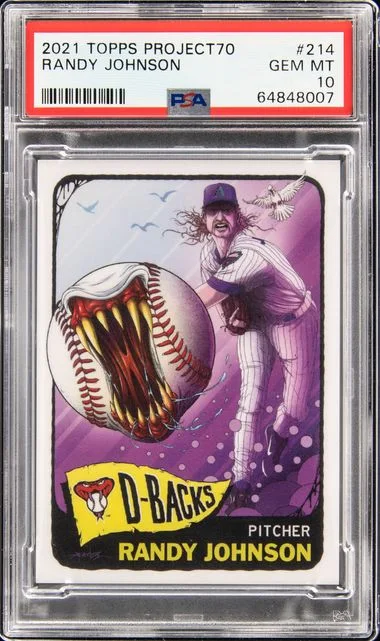 2021 Topps Randy Johnson Project70 #214 card image