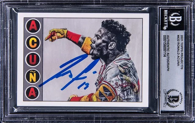 2021 Topps Ronald Acuna Jr. Project70 #422 card image