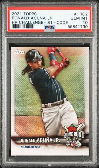2021 Topps Ronald Acuna Jr. Home Run Challenge #HRC2 card image