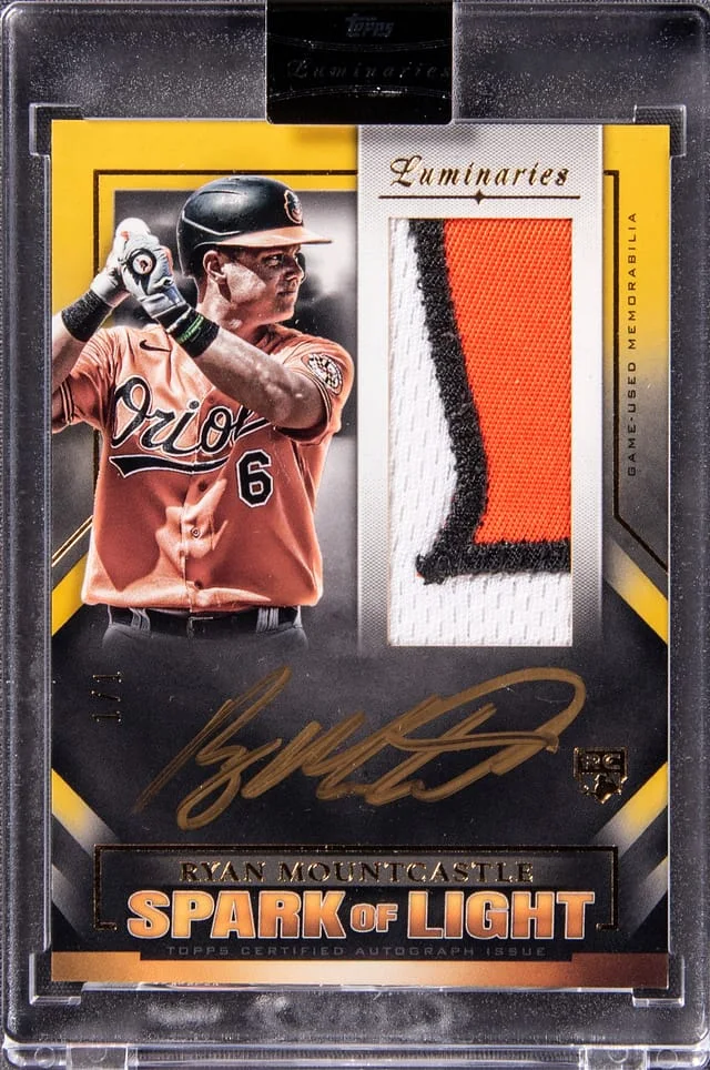2021 Topps Ryan Mountcastle Luminaries Spark of Light #SLP-RM card image