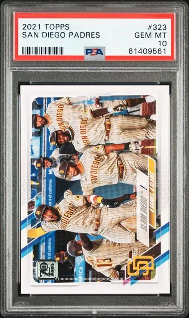 2021 Topps San Diego Padres #323 card image