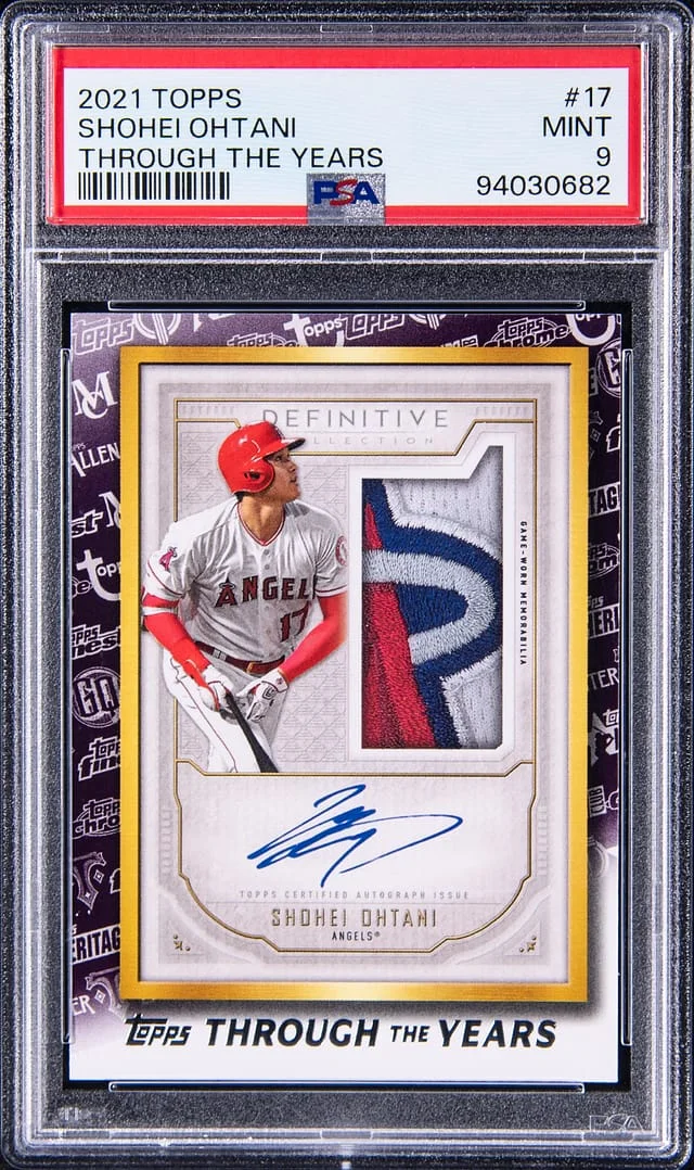 2021 Topps Shohei Ohtani Through the Years #17 card image