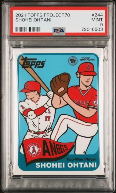 2021 Topps Shohei Ohtani Project70 #244 card image